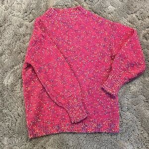 Gently used SHEIN confetti print sweater
